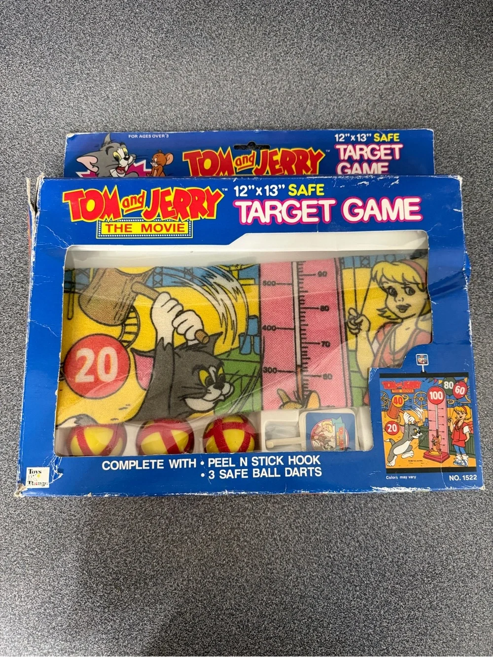 1992 Tom and Jerry The Movie Target Game- New in box